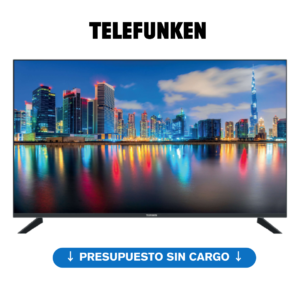 Reparación Smart Tv Telefunken, arreglo TV Led Telefunken, Soporte TV Telefunken, Servicio técnico de TV Telefunken