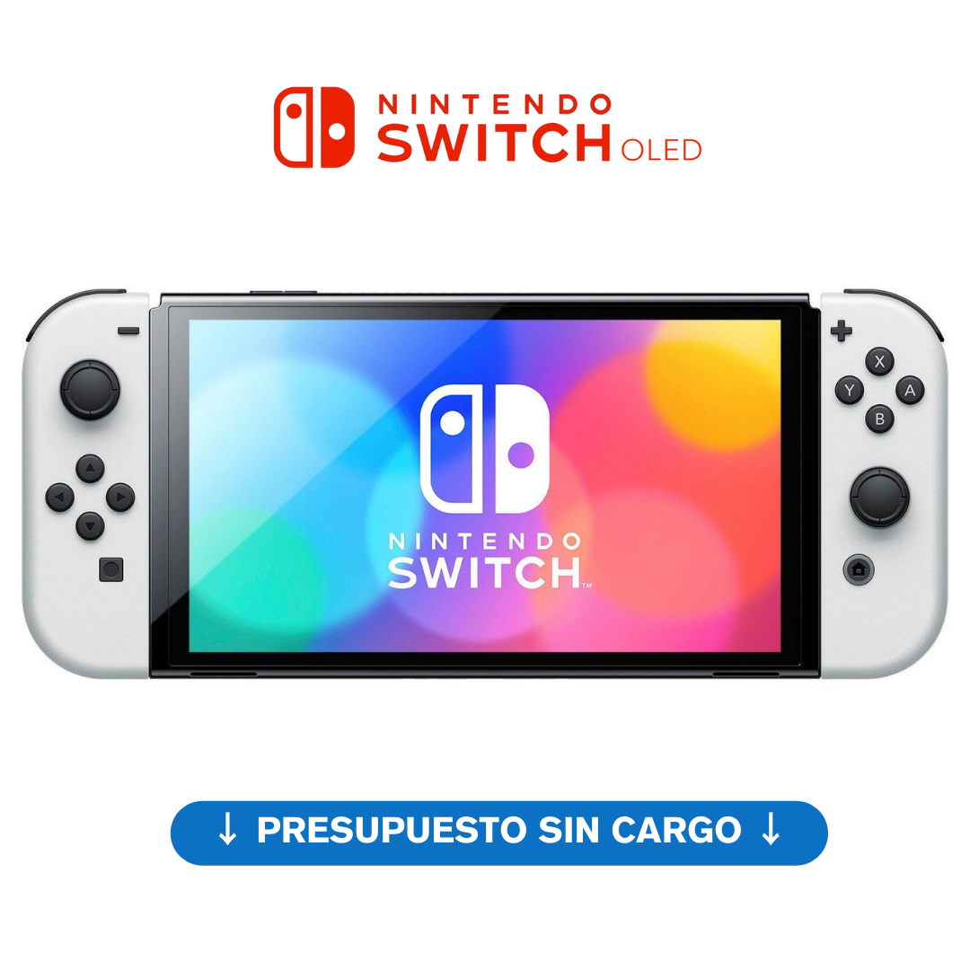 Servicio Técnico de Consola Nintendo Switch Oled, Reparación de Switch Oled, Técnico de Nintendo Switch Oled