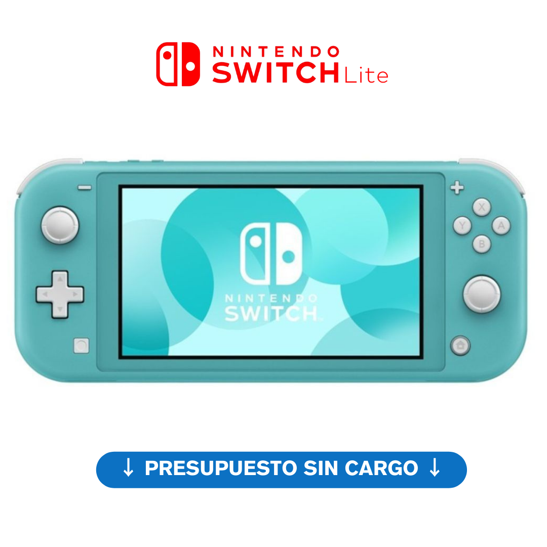 Servicio Técnico de Consola Nintendo Switch Lite, Reparación de Switch Lite, Técnico de Nintendo Switch Lite