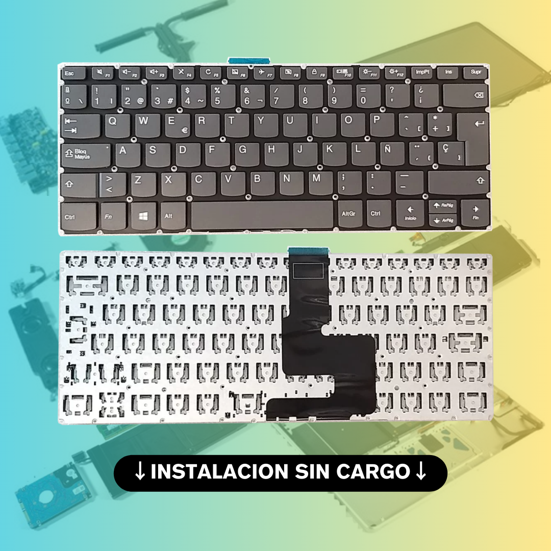 Servicio Técnico teclados de notebooks - recambio teclados