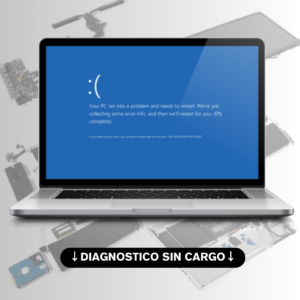 Servicio Técnico de notebooks - Pantalla azul error