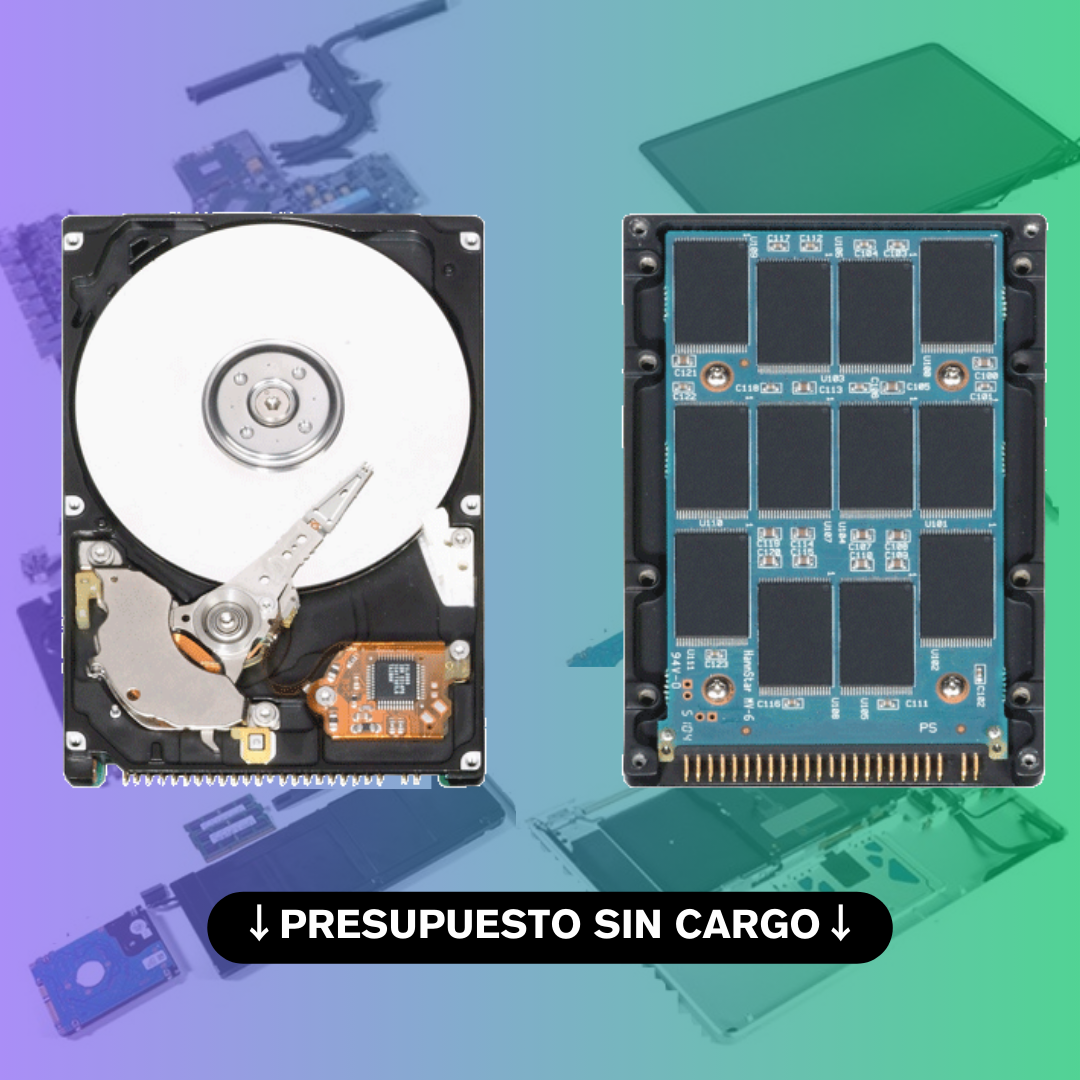 Servicio de instalacion Disco Solido - recambio disco SSD